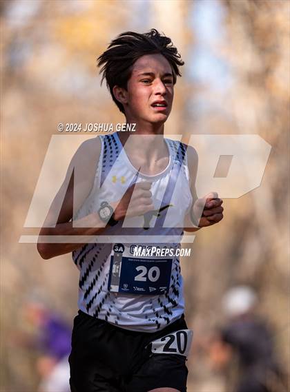 Thumbnail 3 in CHSAA 3A Cross Country Final photogallery.