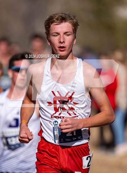 Thumbnail 2 in CHSAA 3A Cross Country Final photogallery.