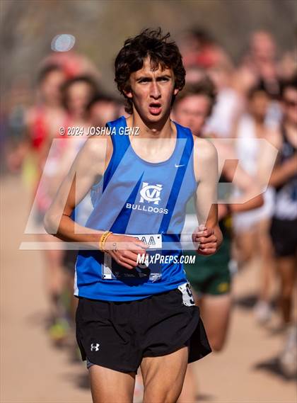 Thumbnail 2 in CHSAA 3A Cross Country Final photogallery.