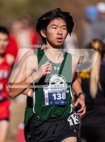 Thumbnail 3 in CHSAA 3A Cross Country Final photogallery.