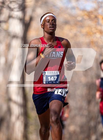 Thumbnail 3 in CHSAA 3A Cross Country Final photogallery.