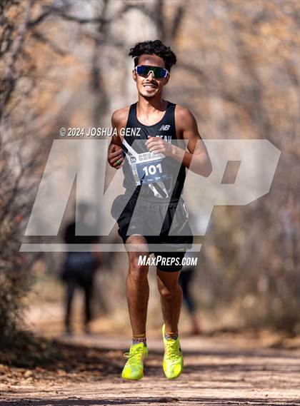 Thumbnail 3 in CHSAA 3A Cross Country Final photogallery.