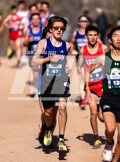 Thumbnail 2 in CHSAA 3A Cross Country Final photogallery.