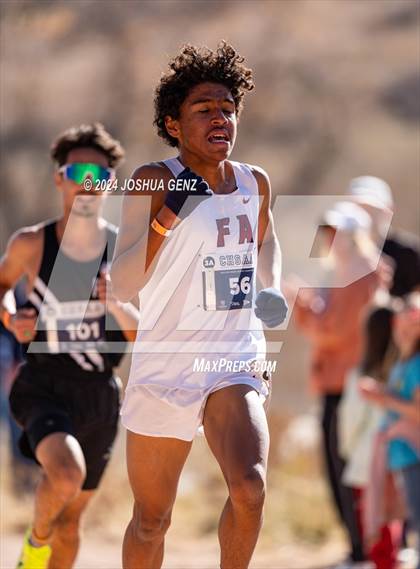 Thumbnail 1 in CHSAA 3A Cross Country Final photogallery.