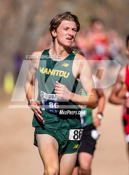 Thumbnail 3 in CHSAA 3A Cross Country Final photogallery.
