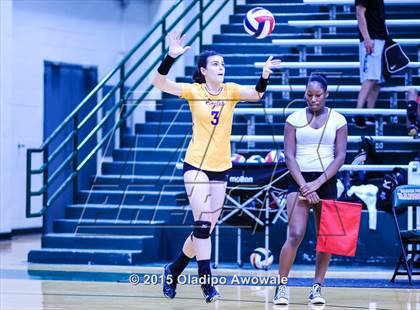 Thumbnail 1 in Naaman Forest vs Richardson (GISD Volleyball Tournament) photogallery.
