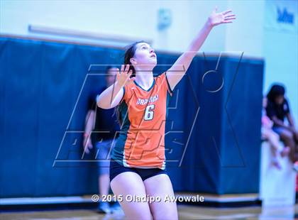 Thumbnail 1 in Naaman Forest vs Richardson (GISD Volleyball Tournament) photogallery.