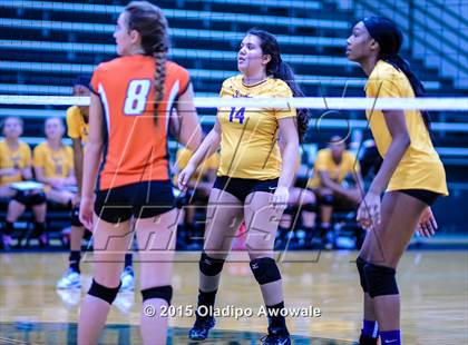 Thumbnail 3 in Naaman Forest vs Richardson (GISD Volleyball Tournament) photogallery.
