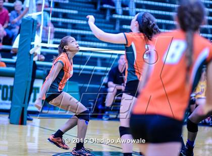Thumbnail 2 in Naaman Forest vs Richardson (GISD Volleyball Tournament) photogallery.