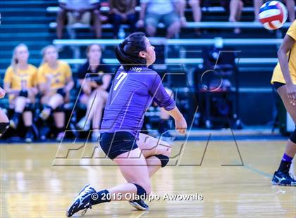 Thumbnail 3 in Naaman Forest vs Richardson (GISD Volleyball Tournament) photogallery.