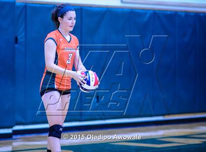 Thumbnail 1 in Naaman Forest vs Richardson (GISD Volleyball Tournament) photogallery.