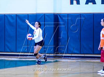 Thumbnail 2 in Naaman Forest vs Richardson (GISD Volleyball Tournament) photogallery.