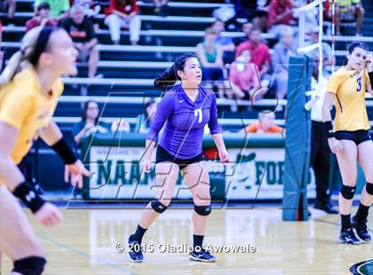 Thumbnail 1 in Naaman Forest vs Richardson (GISD Volleyball Tournament) photogallery.