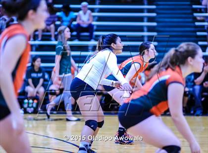 Thumbnail 3 in Naaman Forest vs Richardson (GISD Volleyball Tournament) photogallery.