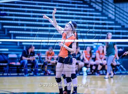 Thumbnail 2 in Naaman Forest vs Richardson (GISD Volleyball Tournament) photogallery.
