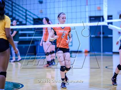 Thumbnail 1 in Naaman Forest vs Richardson (GISD Volleyball Tournament) photogallery.