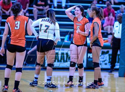 Thumbnail 2 in Naaman Forest vs Richardson (GISD Volleyball Tournament) photogallery.
