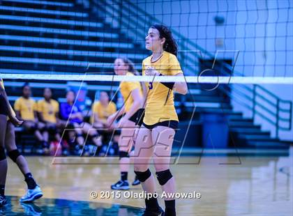 Thumbnail 3 in Naaman Forest vs Richardson (GISD Volleyball Tournament) photogallery.