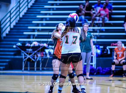 Thumbnail 3 in Naaman Forest vs Richardson (GISD Volleyball Tournament) photogallery.