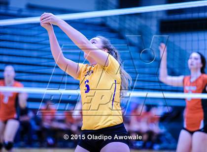 Thumbnail 3 in Naaman Forest vs Richardson (GISD Volleyball Tournament) photogallery.