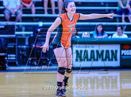 Thumbnail 2 in Naaman Forest vs Richardson (GISD Volleyball Tournament) photogallery.