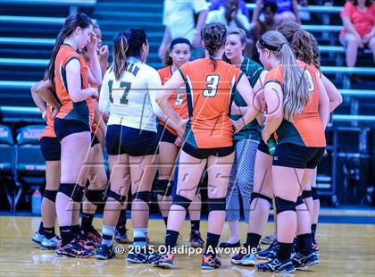 Thumbnail 3 in Naaman Forest vs Richardson (GISD Volleyball Tournament) photogallery.