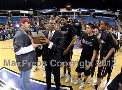 Thumbnail 3 in Alemany vs. Sacred Heart Cathedral (CIF State D3 Final) photogallery.