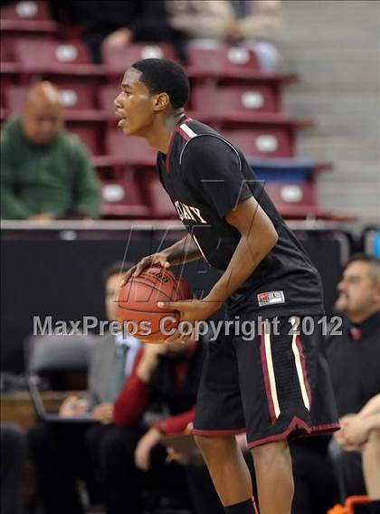 Thumbnail 3 in Alemany vs. Sacred Heart Cathedral (CIF State D3 Final) photogallery.