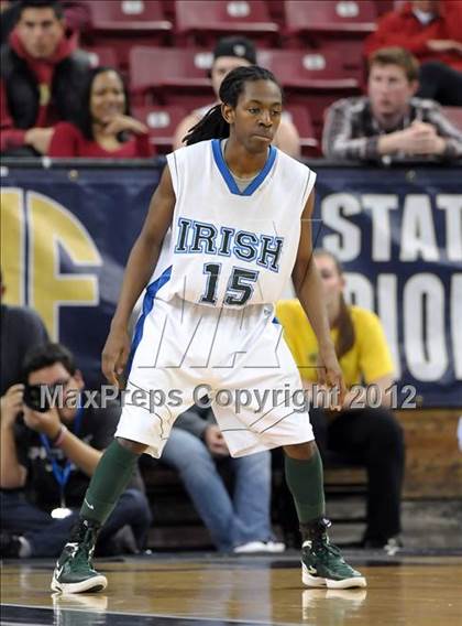 Thumbnail 2 in Alemany vs. Sacred Heart Cathedral (CIF State D3 Final) photogallery.