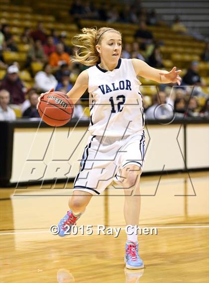 Thumbnail 3 in Valor Christian vs. Sand Creek (CHSAA 4A Final) photogallery.