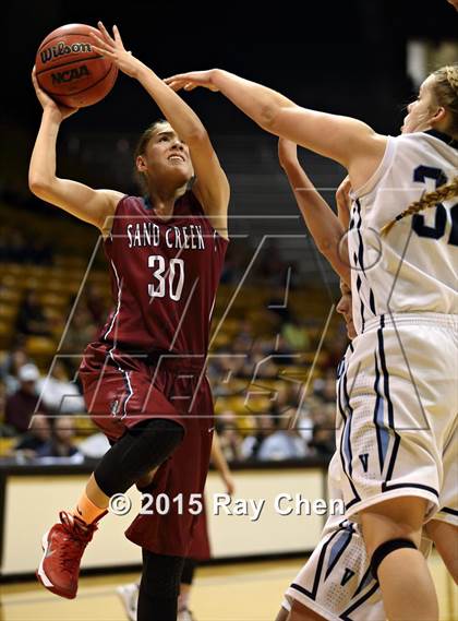 Thumbnail 1 in Valor Christian vs. Sand Creek (CHSAA 4A Final) photogallery.