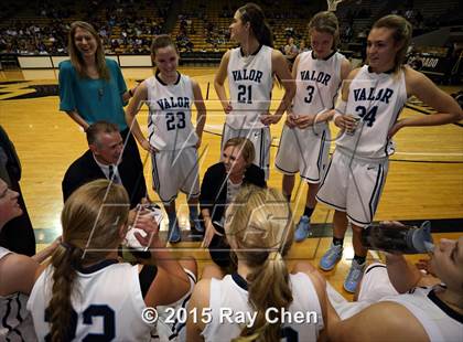 Thumbnail 3 in Valor Christian vs. Sand Creek (CHSAA 4A Final) photogallery.