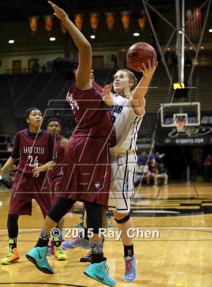 Thumbnail 3 in Valor Christian vs. Sand Creek (CHSAA 4A Final) photogallery.