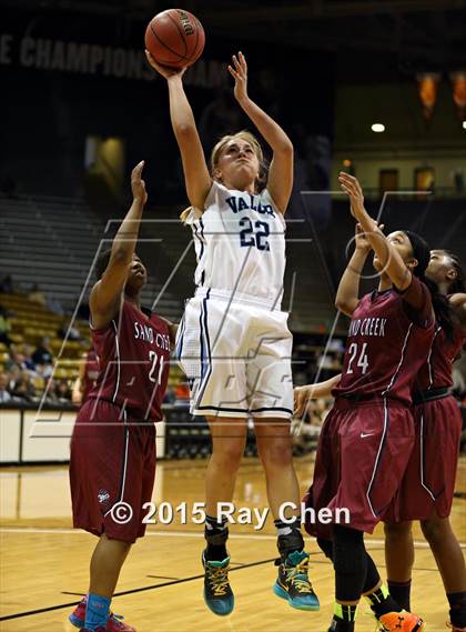 Thumbnail 3 in Valor Christian vs. Sand Creek (CHSAA 4A Final) photogallery.