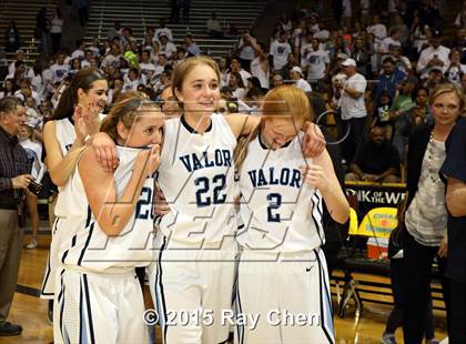 Thumbnail 3 in Valor Christian vs. Sand Creek (CHSAA 4A Final) photogallery.