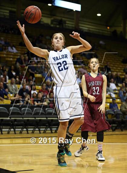 Thumbnail 1 in Valor Christian vs. Sand Creek (CHSAA 4A Final) photogallery.