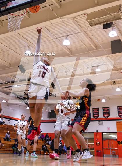 Thumbnail 1 in Douglas Byrd @ South View (First Round United 8 Athletic Conference Tournament) photogallery.