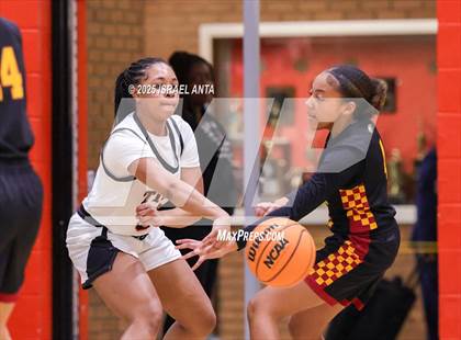 Thumbnail 3 in Douglas Byrd @ South View (First Round United 8 Athletic Conference Tournament) photogallery.