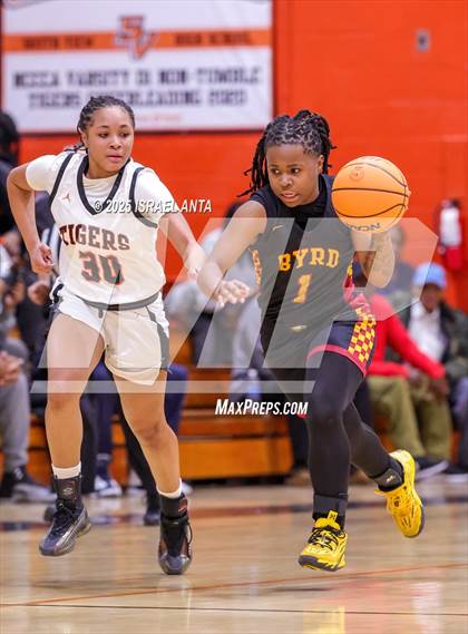 Thumbnail 3 in Douglas Byrd @ South View (First Round United 8 Athletic Conference Tournament) photogallery.
