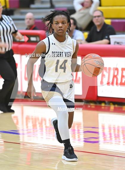 Thumbnail 1 in Desert Vista vs. Centennial (Hoophall West Invitational) photogallery.