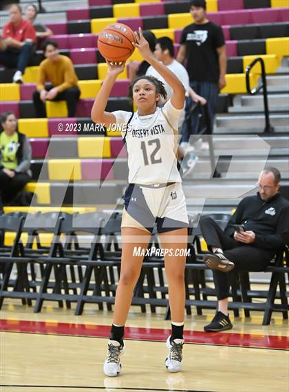 Thumbnail 3 in Desert Vista vs. Centennial (Hoophall West Invitational) photogallery.