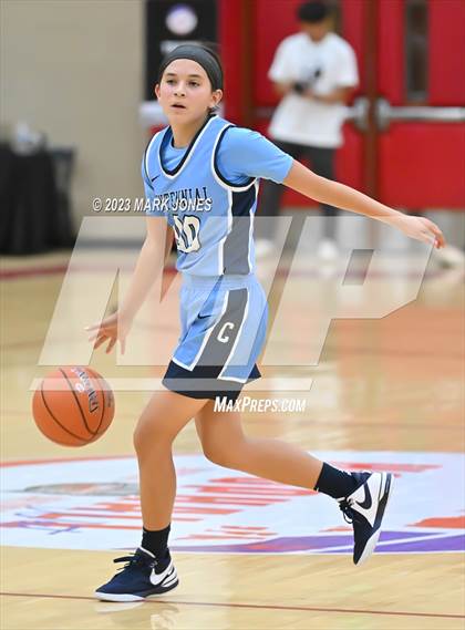 Thumbnail 3 in Desert Vista vs. Centennial (Hoophall West Invitational) photogallery.