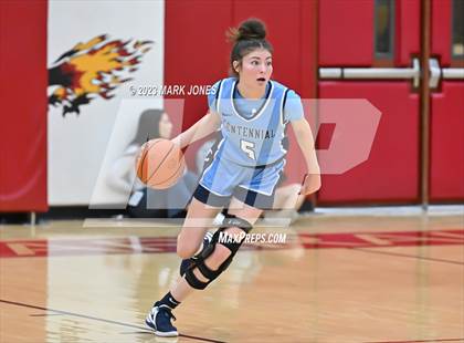 Thumbnail 3 in Desert Vista vs. Centennial (Hoophall West Invitational) photogallery.