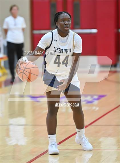 Thumbnail 1 in Desert Vista vs. Centennial (Hoophall West Invitational) photogallery.