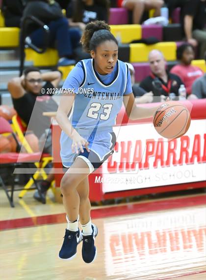 Thumbnail 3 in Desert Vista vs. Centennial (Hoophall West Invitational) photogallery.