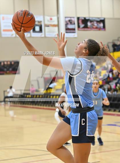Thumbnail 1 in Desert Vista vs. Centennial (Hoophall West Invitational) photogallery.