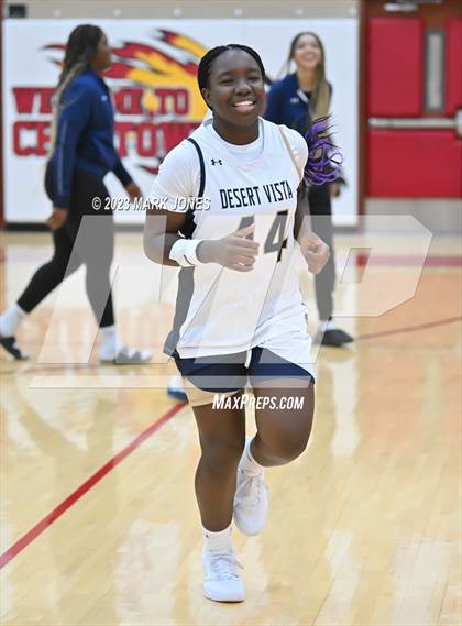 Thumbnail 1 in Desert Vista vs. Centennial (Hoophall West Invitational) photogallery.