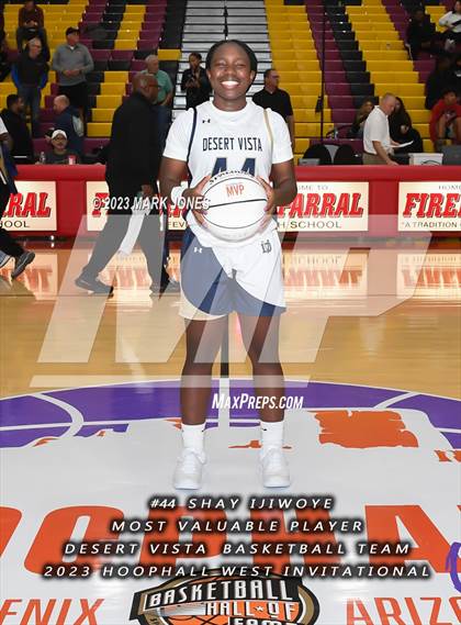 Thumbnail 1 in Desert Vista vs. Centennial (Hoophall West Invitational) photogallery.