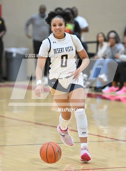 Thumbnail 1 in Desert Vista vs. Centennial (Hoophall West Invitational) photogallery.