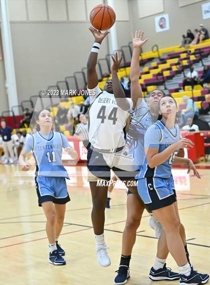 Thumbnail 1 in Desert Vista vs. Centennial (Hoophall West Invitational) photogallery.